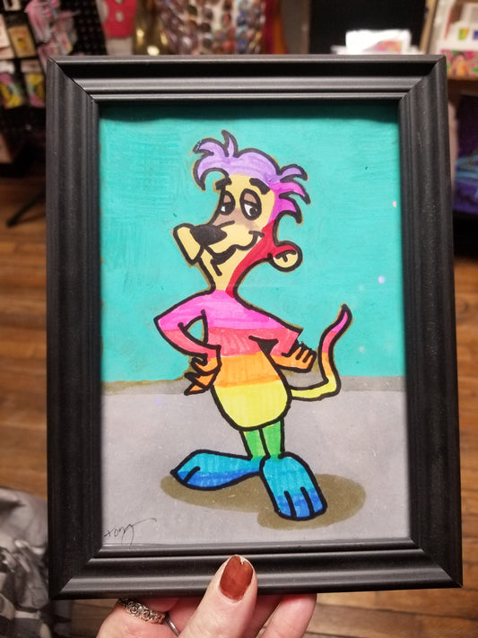 Feelin Colorful Framed WALL ART