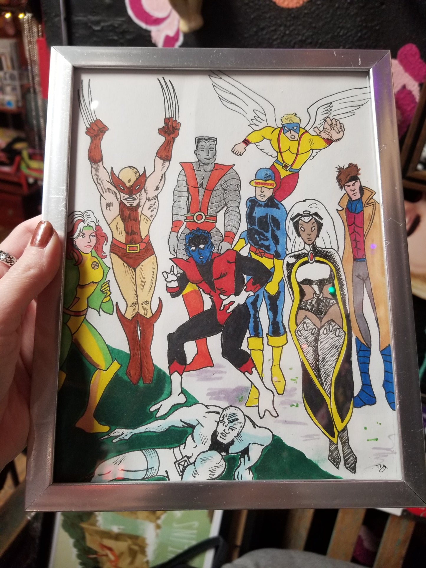 Right Outta the Comics Framed WALL ART