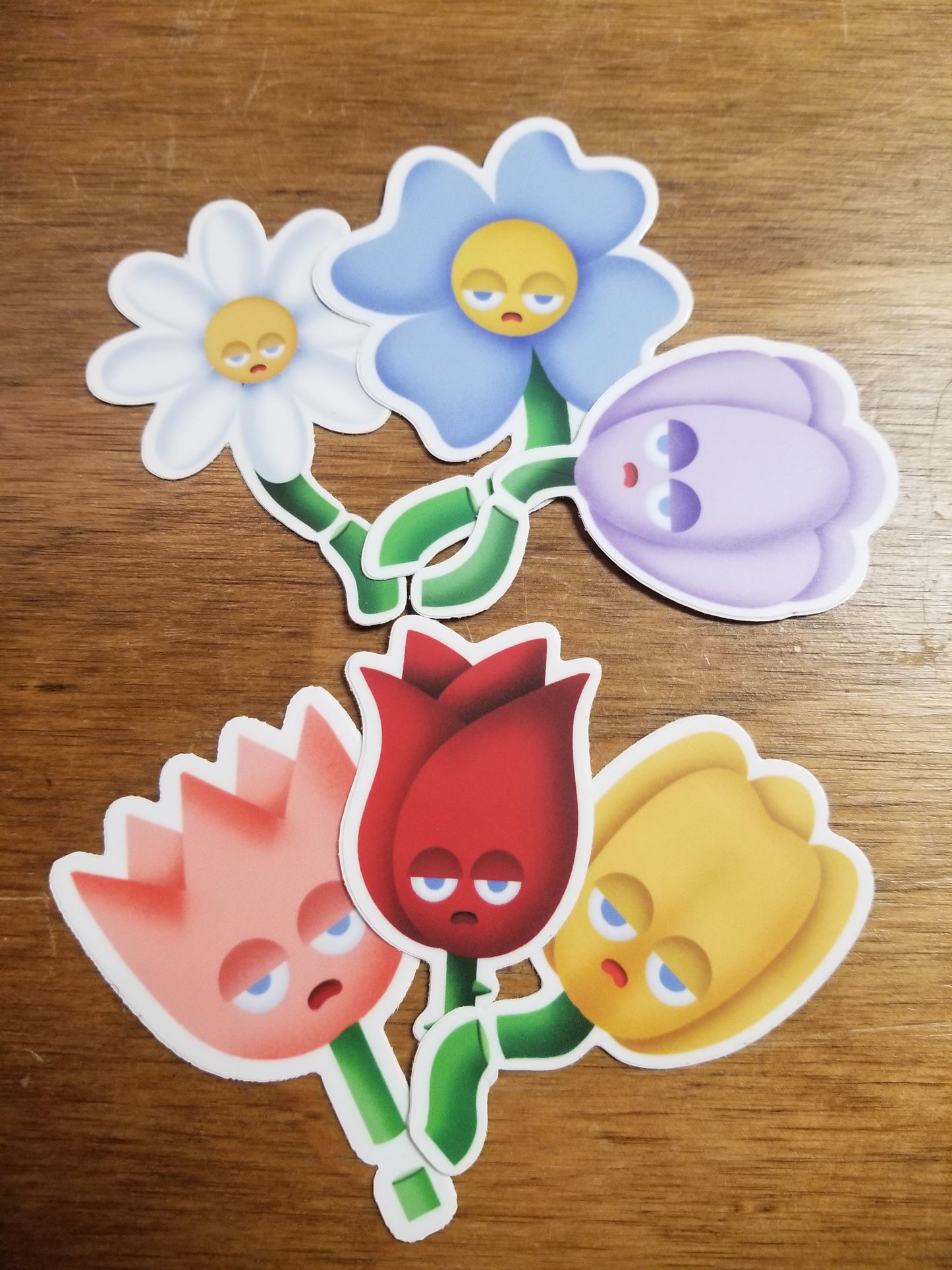 One Dumb Flower Garden STiCKER by One Dumb Shop