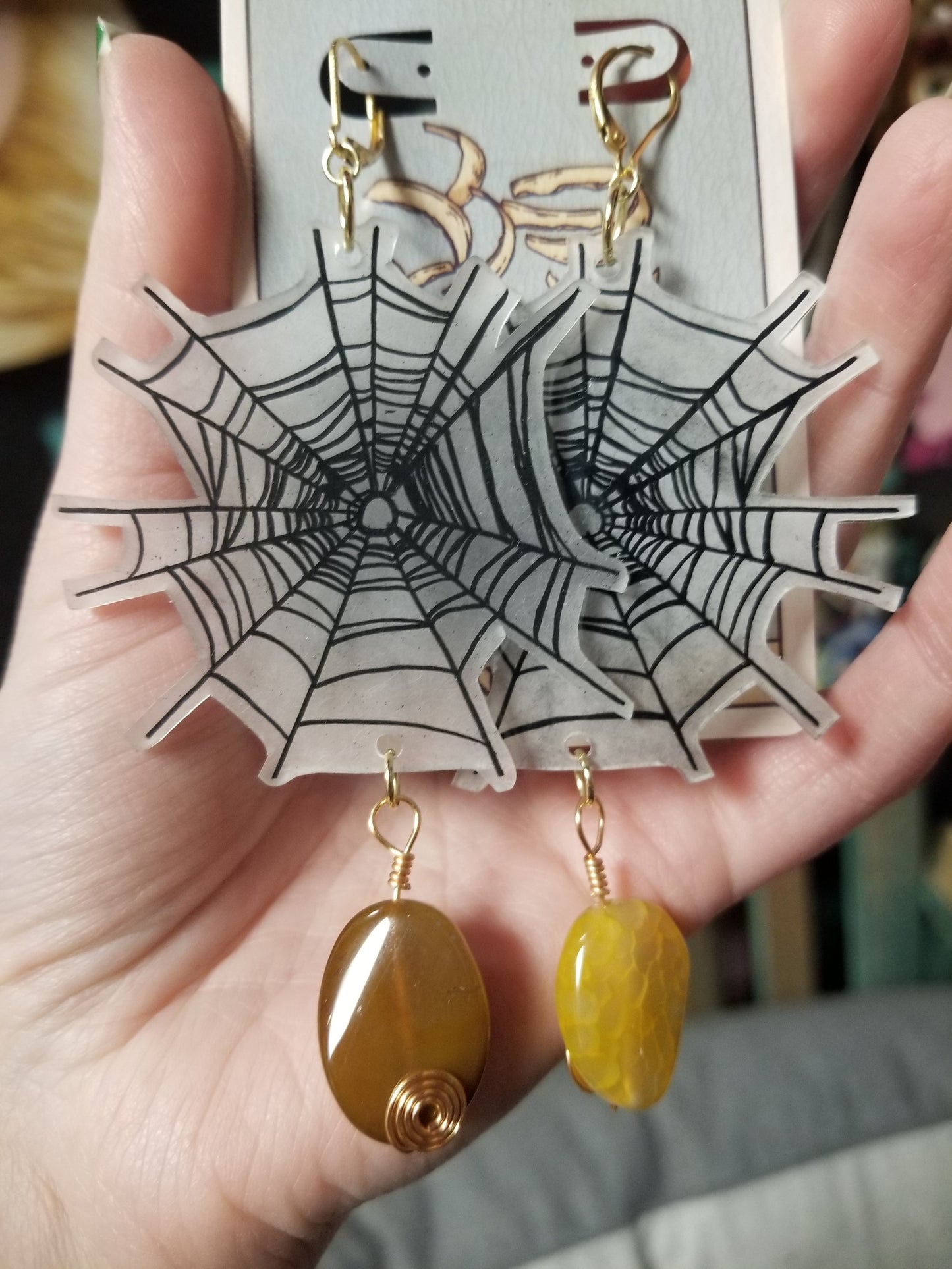 Spiderweb EARRINGS by ThEm's