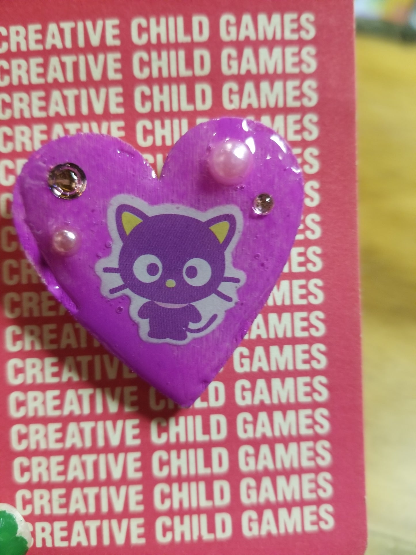 Cute Character Resin PIN by Skullduggery Studio