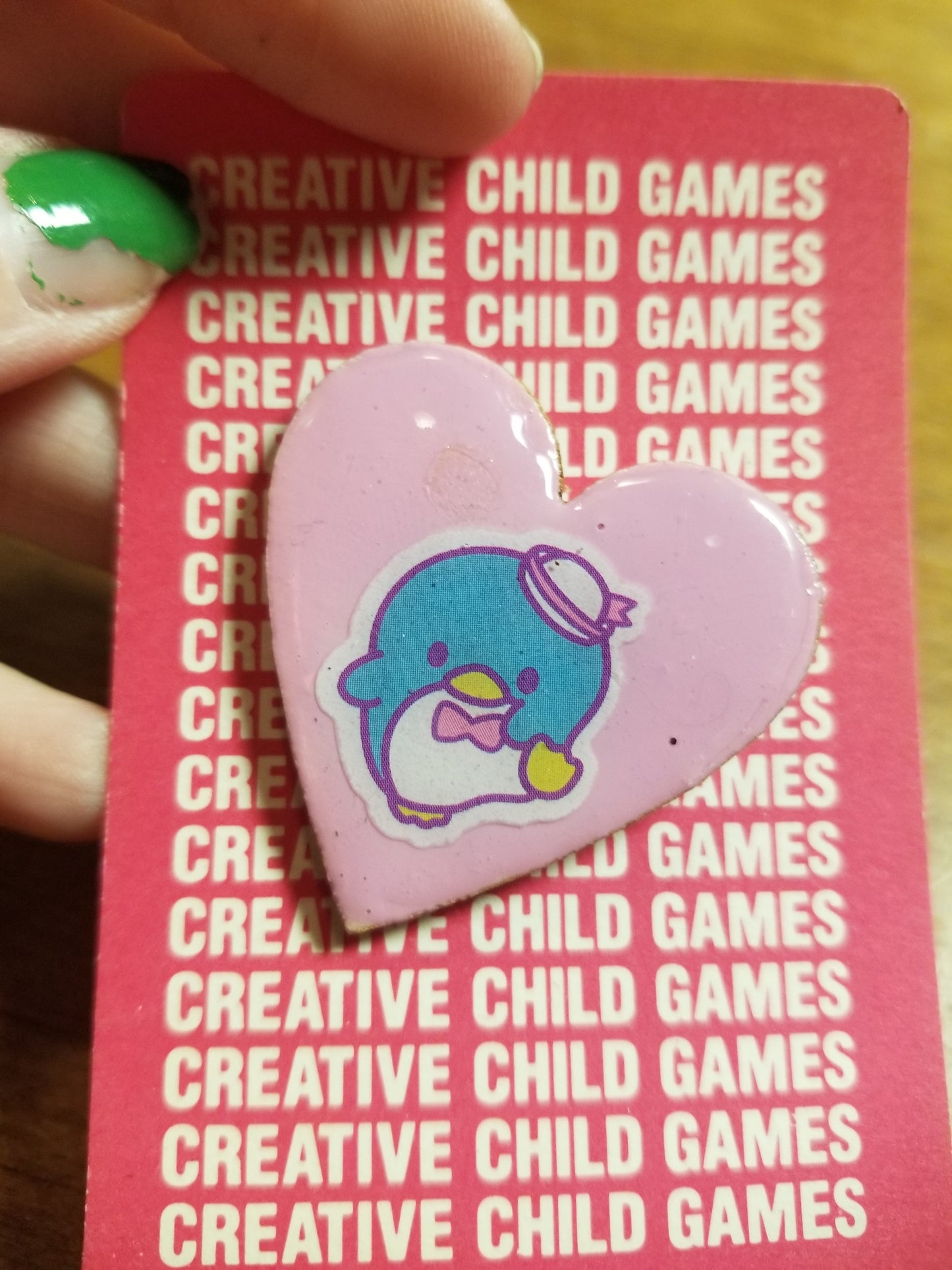 Cute Character Resin PIN by Skullduggery Studio