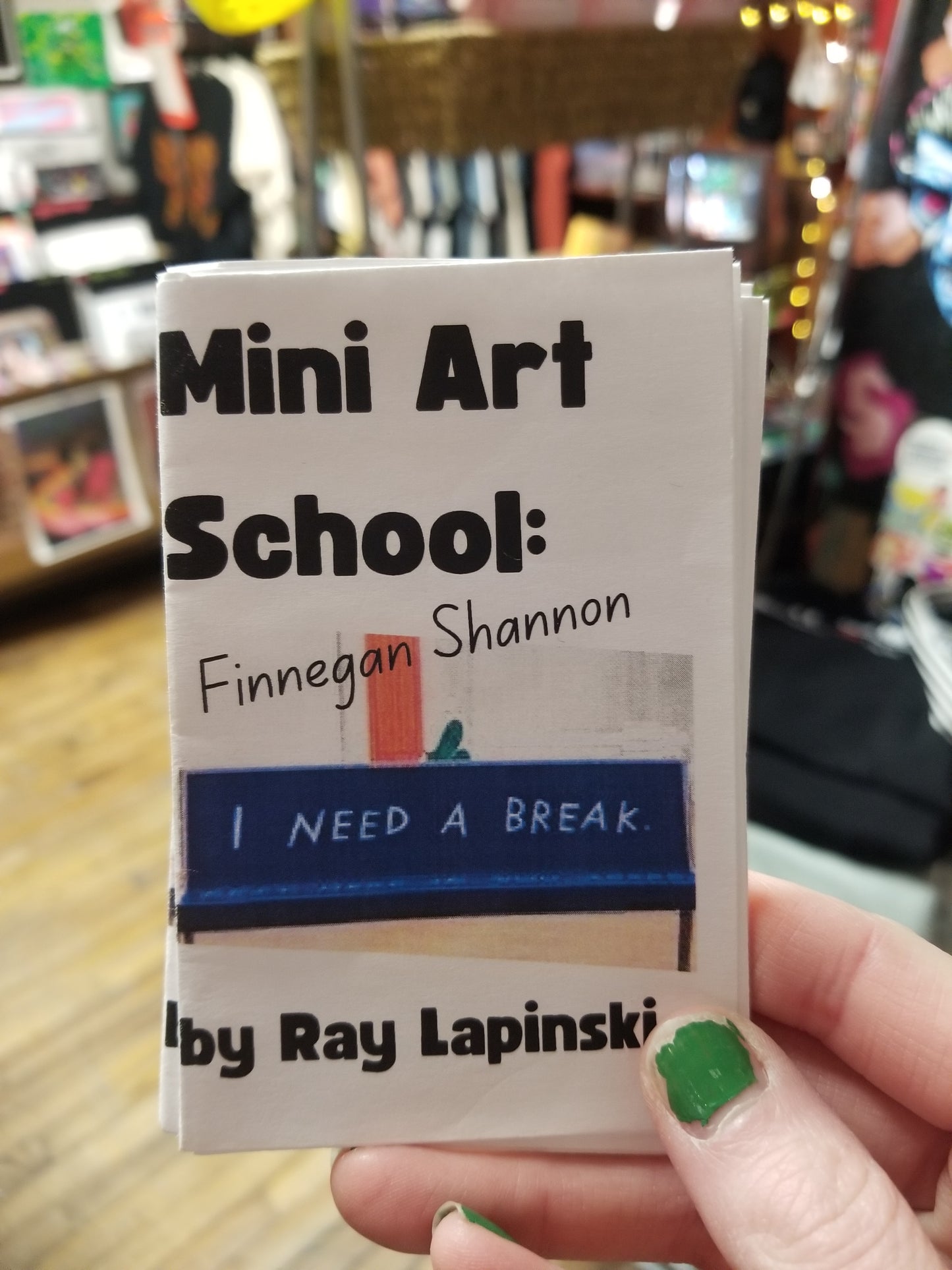 Mini Art School: Finnegan Shannon ZiNE