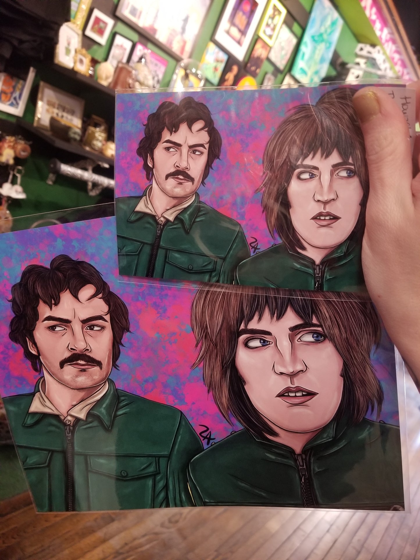 Howard and Vince PRINT by Burden on Society