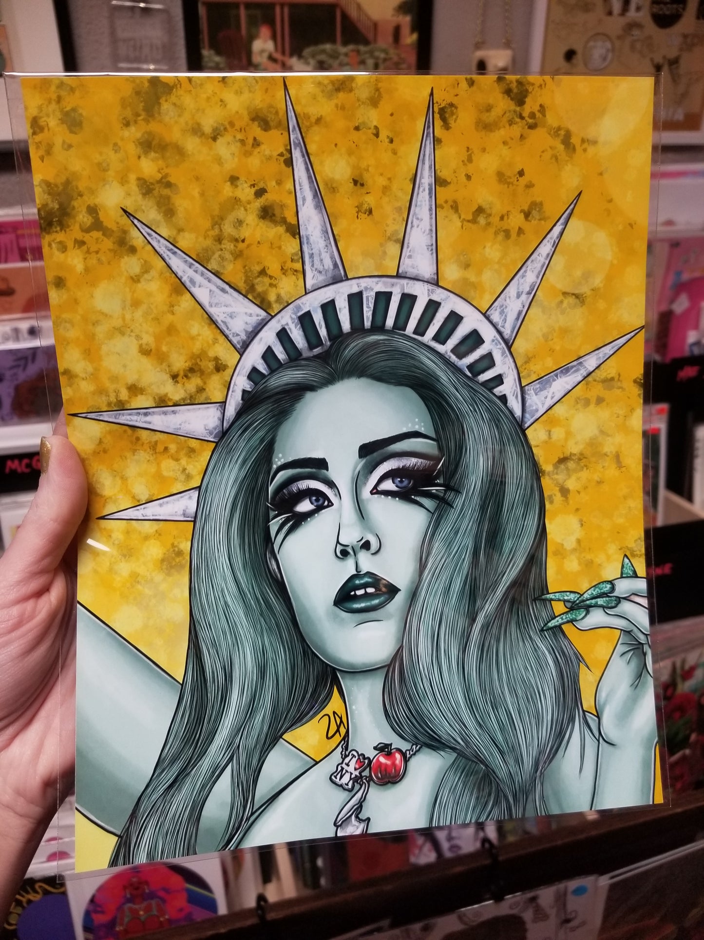 Chapp of Liberty PRINT by Burden on Society