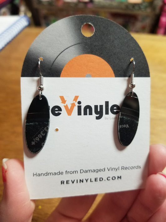 SS112 Brenda Lee Vinyl Record EARRINGS
