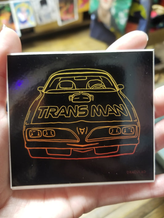Trans Man STICKER