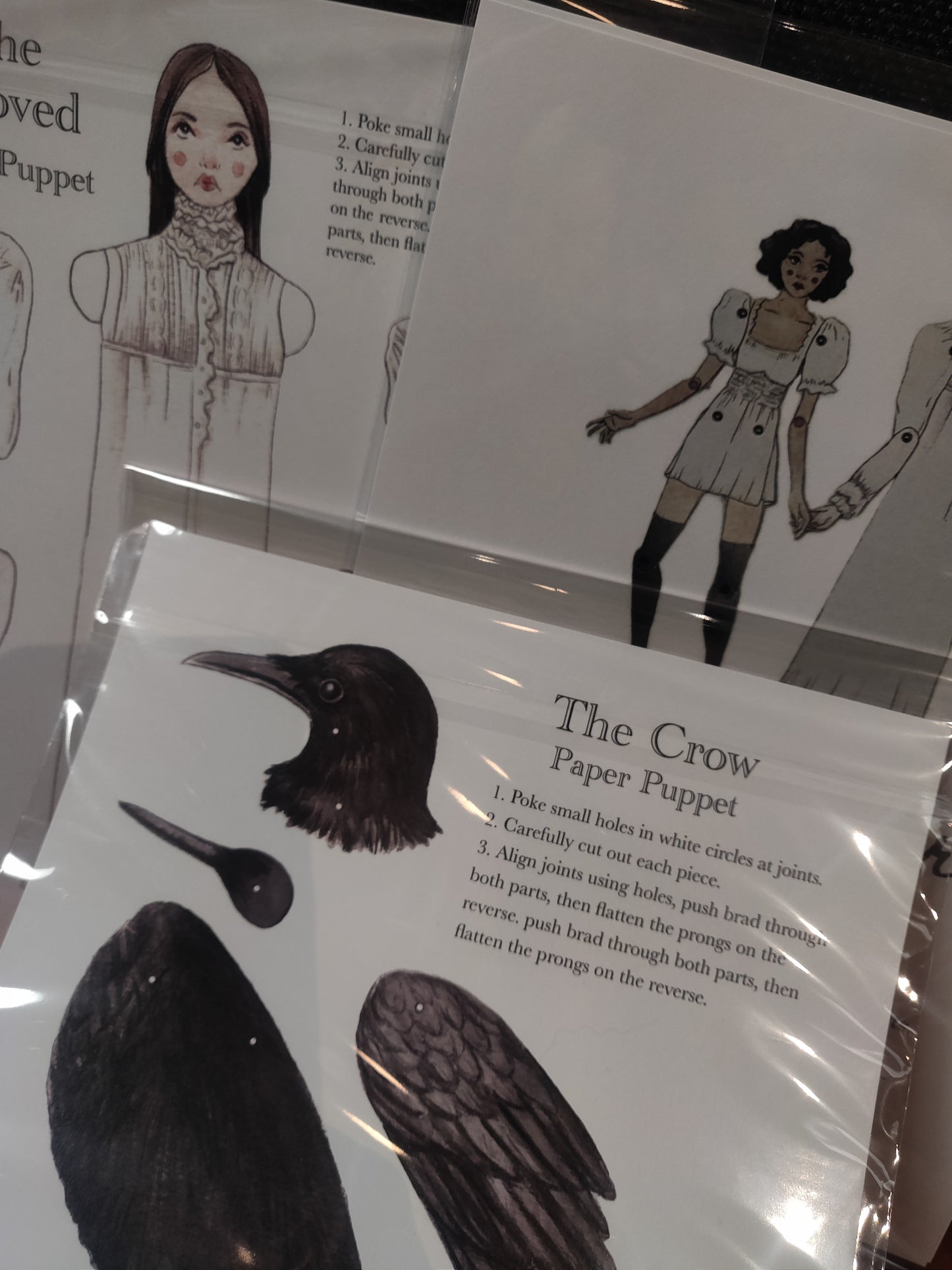 Made of PAPER DOLL Puppet Kits