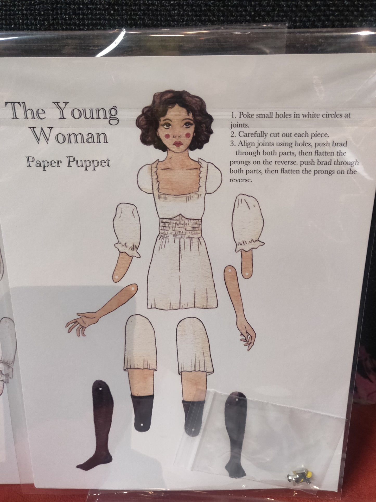 Made of PAPER DOLL Puppet Kits