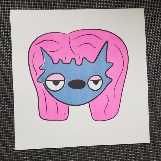 Over It Cat RiSO PRiNT