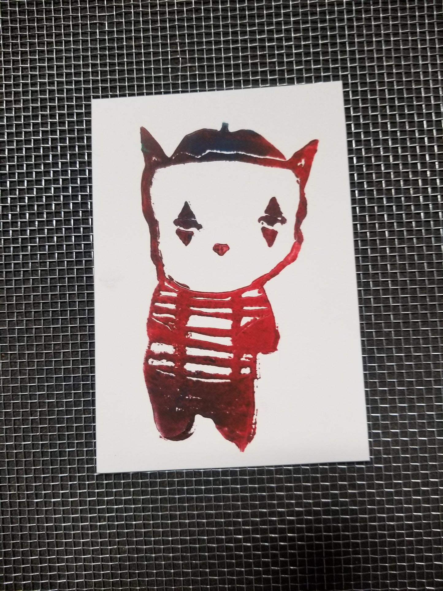 Mime Cat Mini LiNO PRiNT