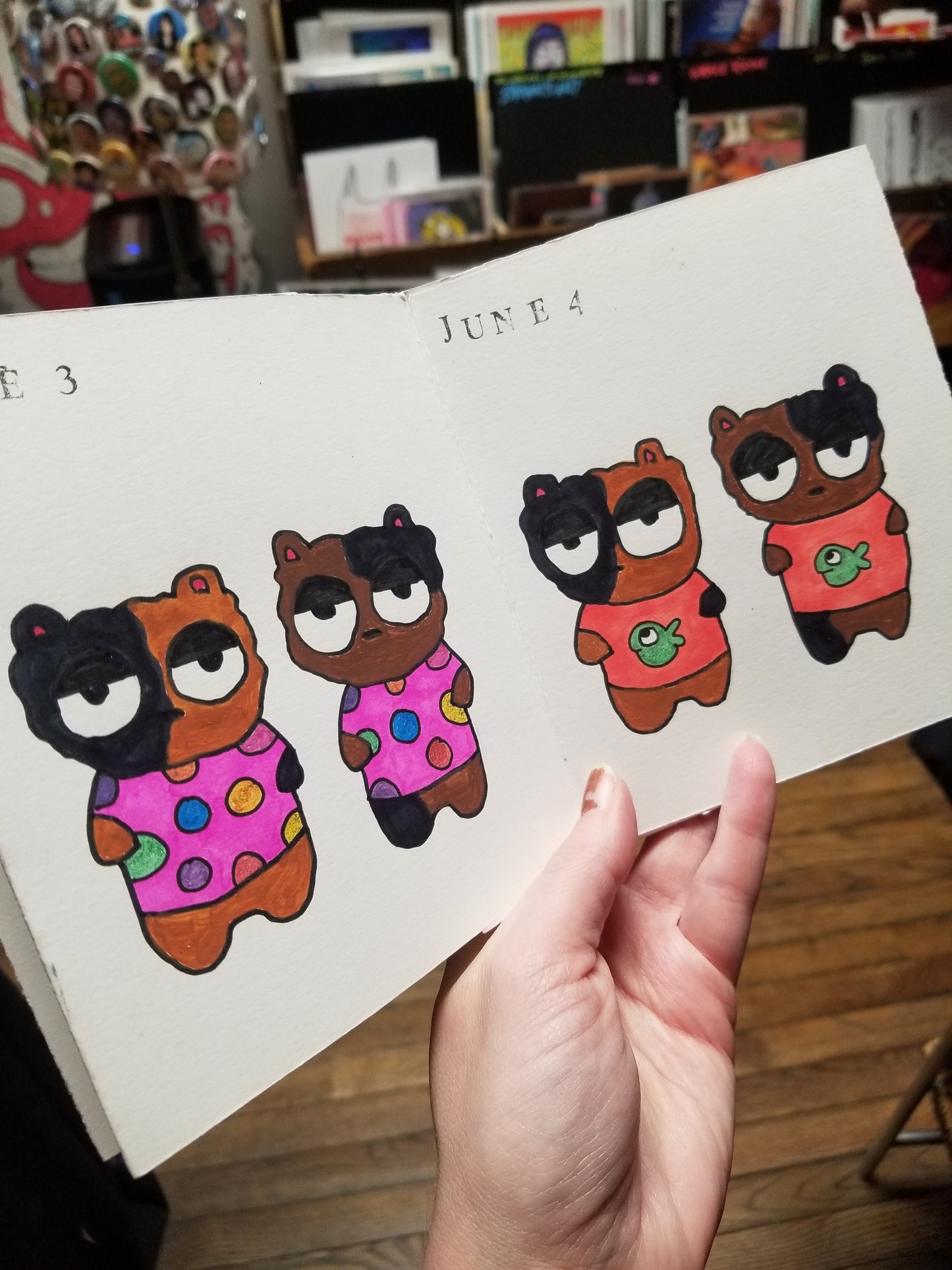 BFFS Hand-drawn Original ZiNE / BOOK