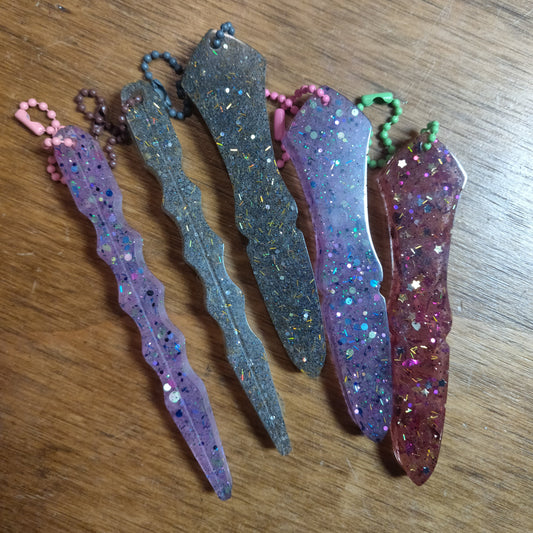 Small Dagger Resin Defense GRIPs/ KEYCHAINS