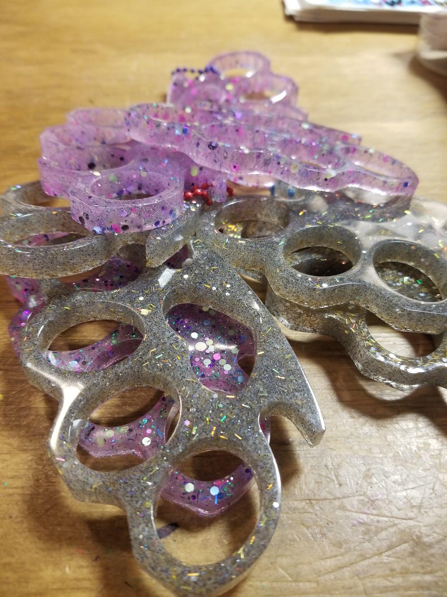 Knucks Blunted Tips Resin Defense GRIPs/ KEYCHAINS