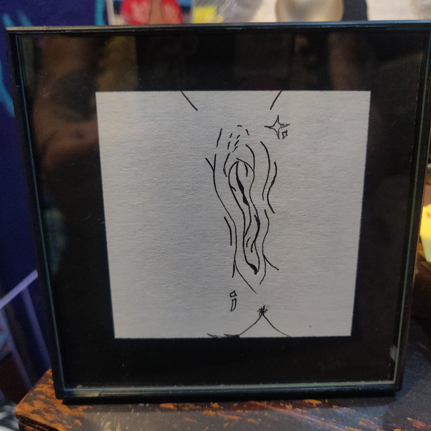 Framed Vulva Drawings Batch 1