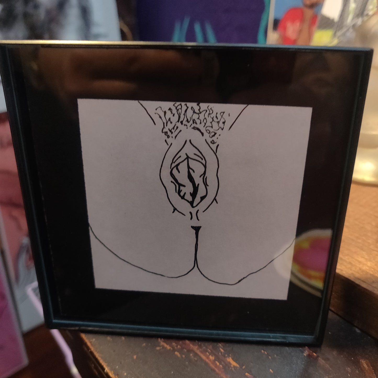 Framed Vulva Drawings Batch 2