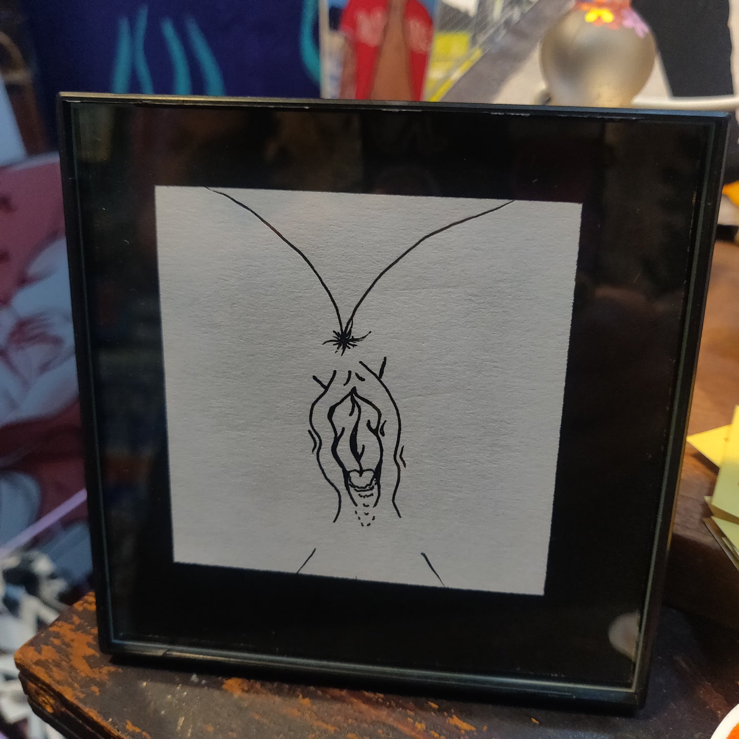 Framed Vulva Drawings Batch 2