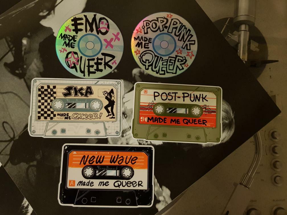 What Music Made Me Queer? STiCKERS