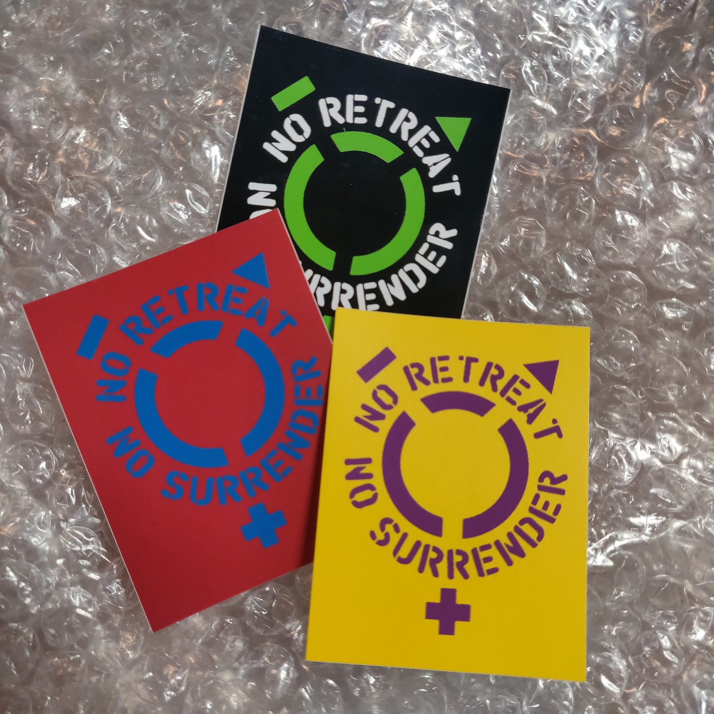 No Retreat No Surrender STiCKER