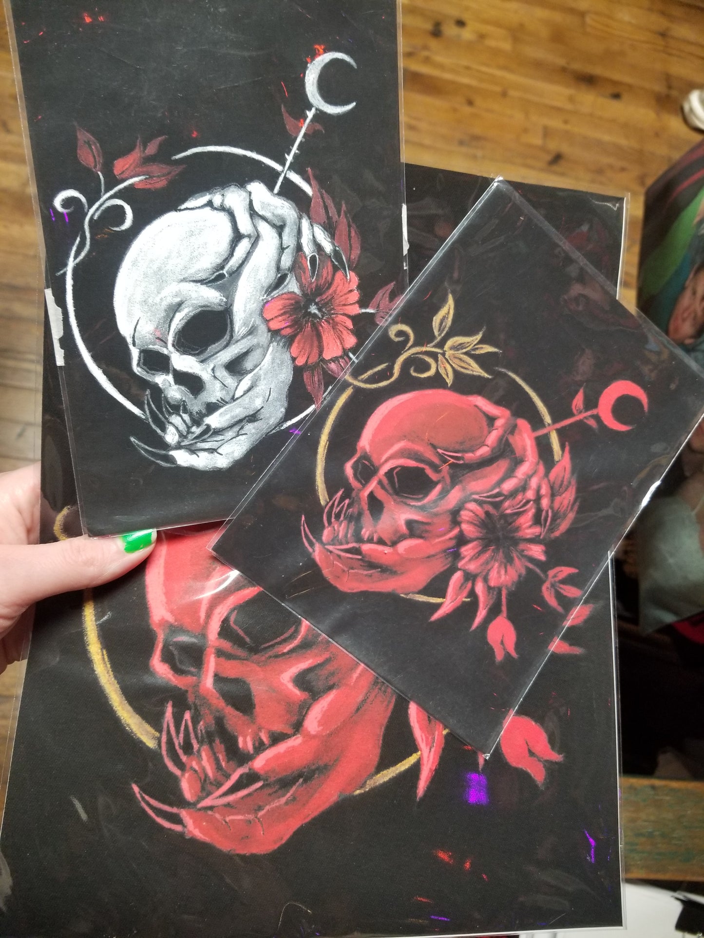 All Lovers Lost PRiNT by Sunrise Skulls