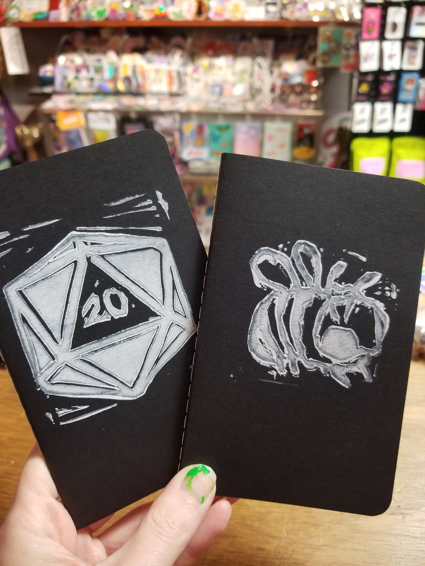 Block Printed Pocket Sized Notebook