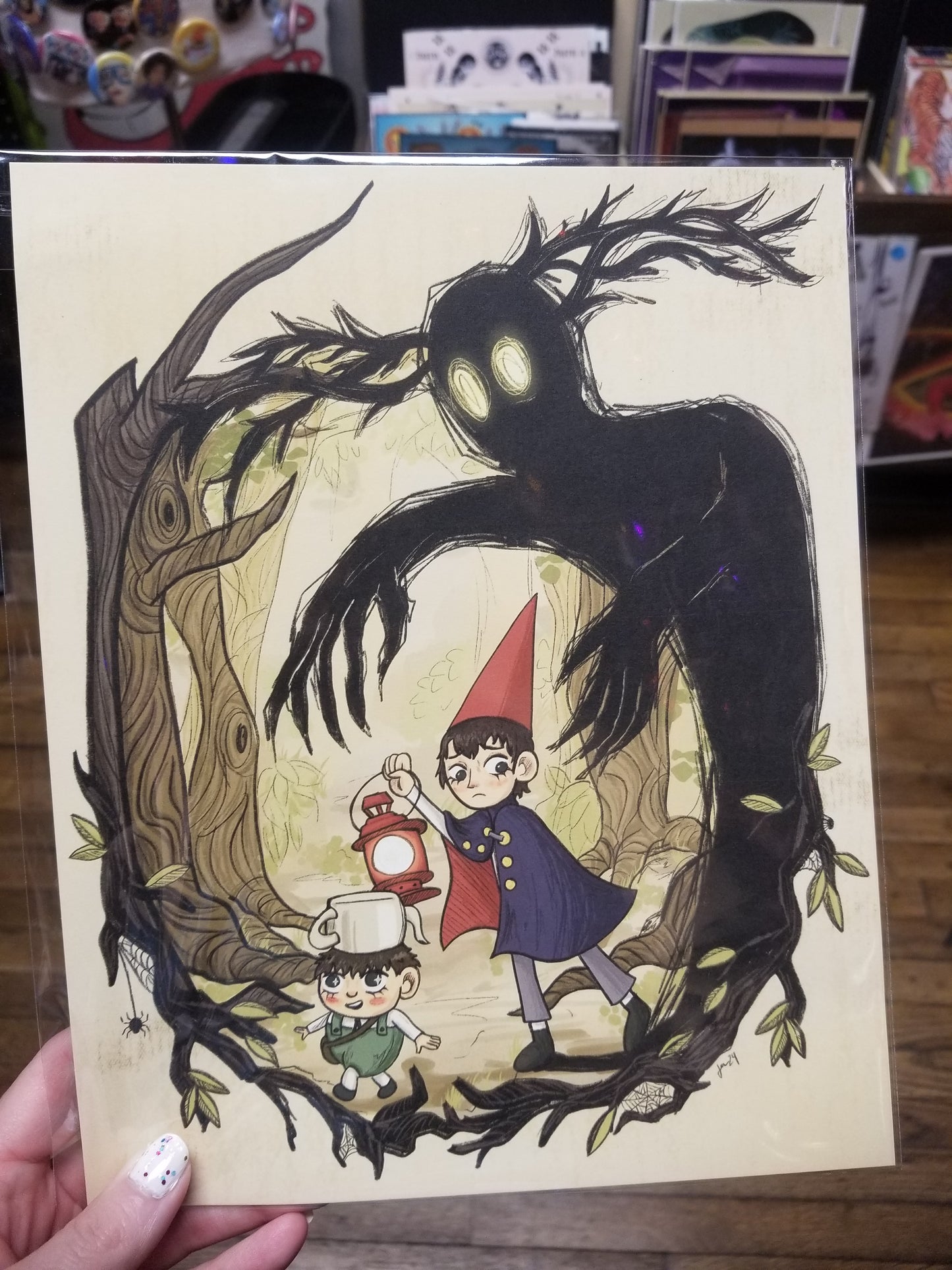 Over The Wall 8x10" PRINT