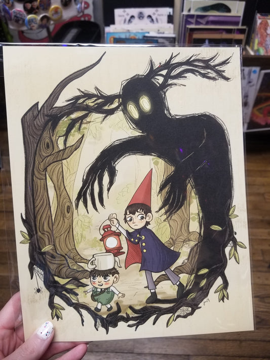 Over The Wall 8x10" PRINT