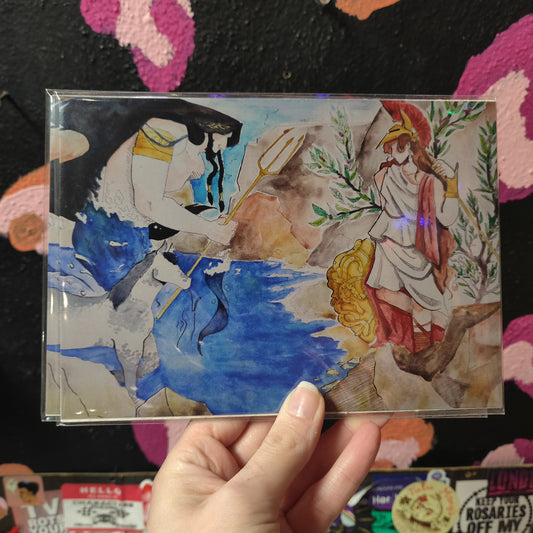 Mythology PRINT by @dragonzartz