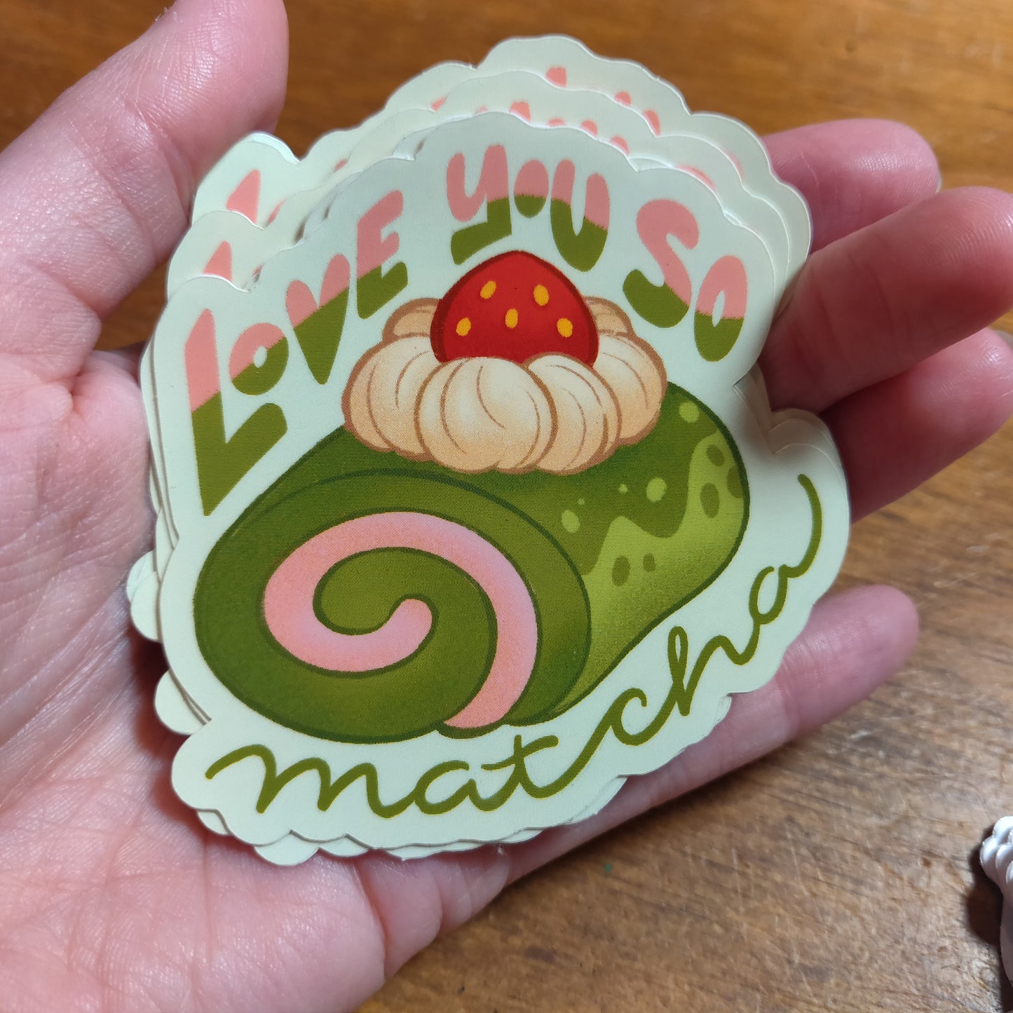 Love You So Matcha STiCKER