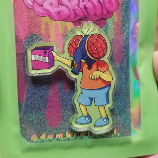 Bart Fly Acrylic MAGNET