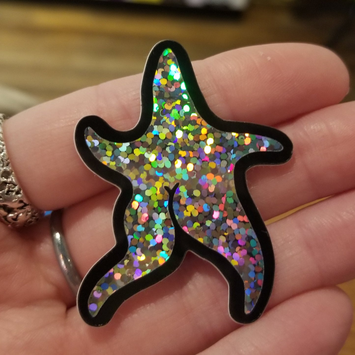 Star Fancy Ass STICKER by Tiny Ass Paintings