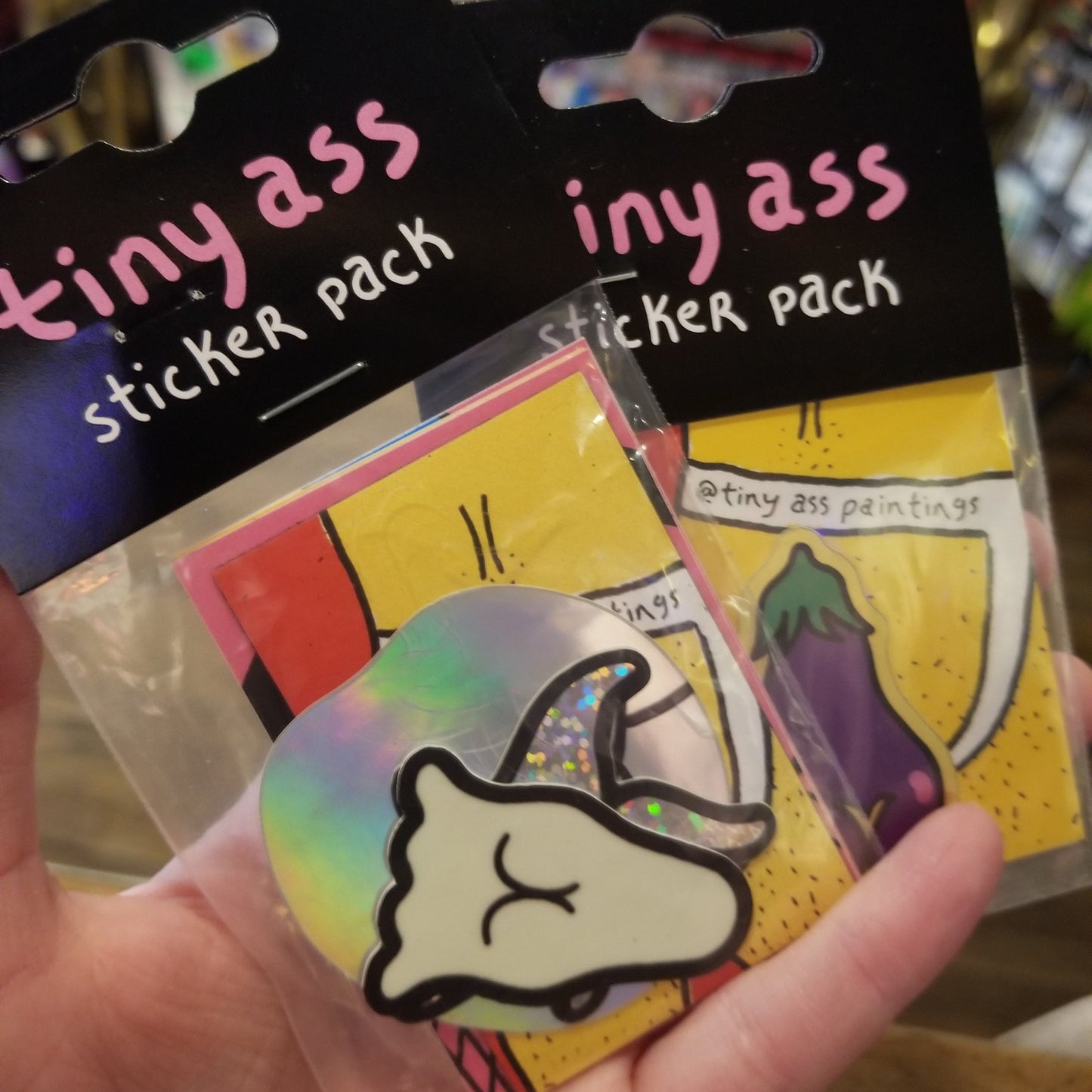 Tiny Ass STICKER PACK by Tiny Ass Paintings