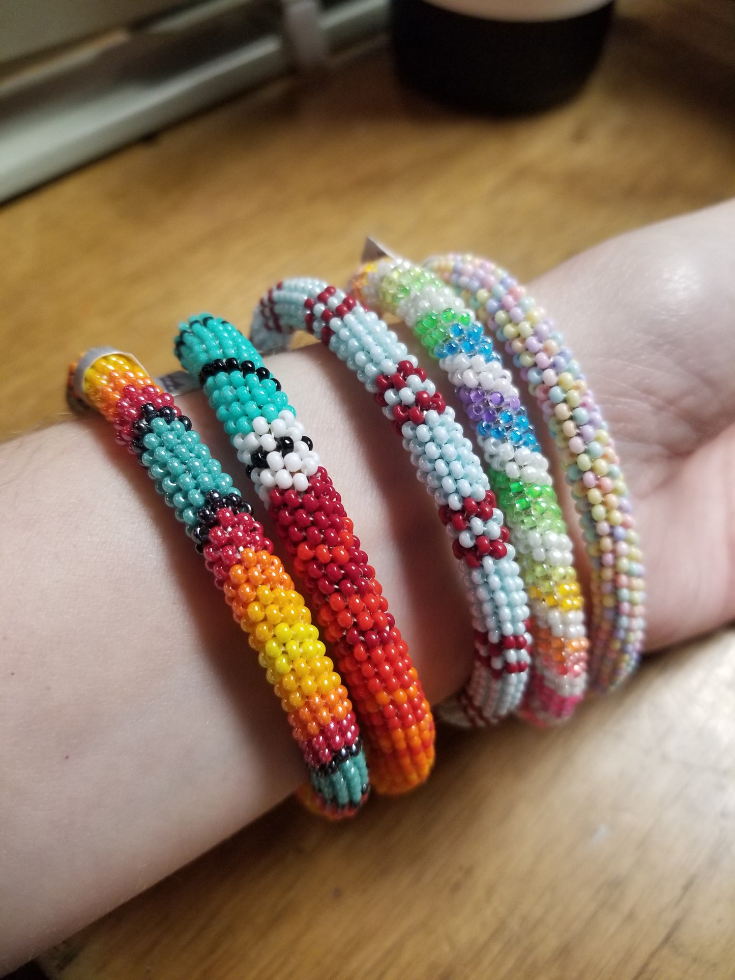 Individually Beaded BRACELETS