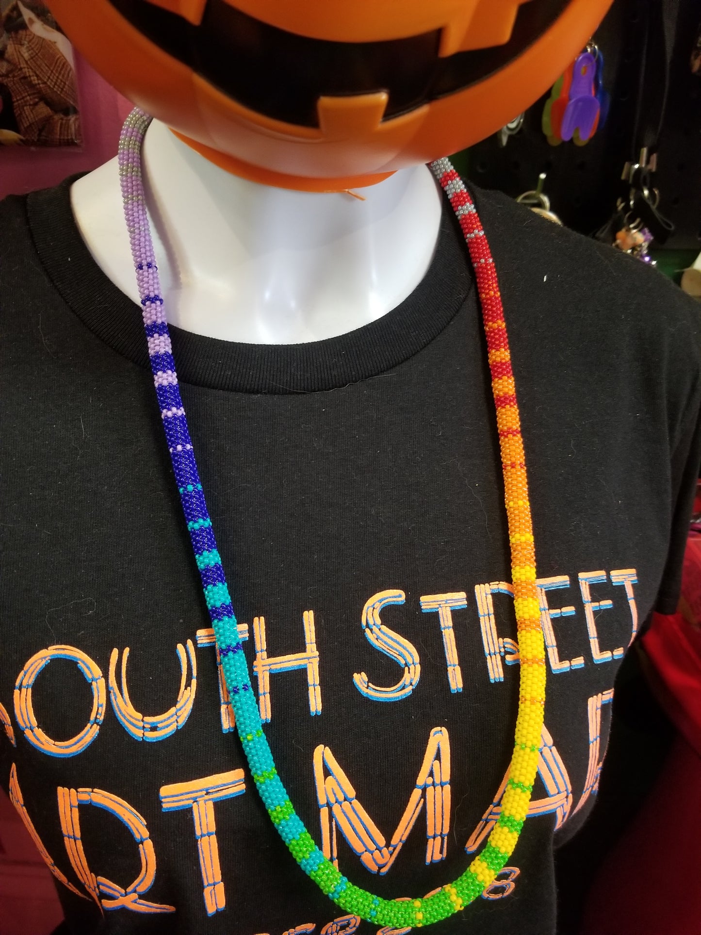 Individually Beaded ROPE NECKLACES