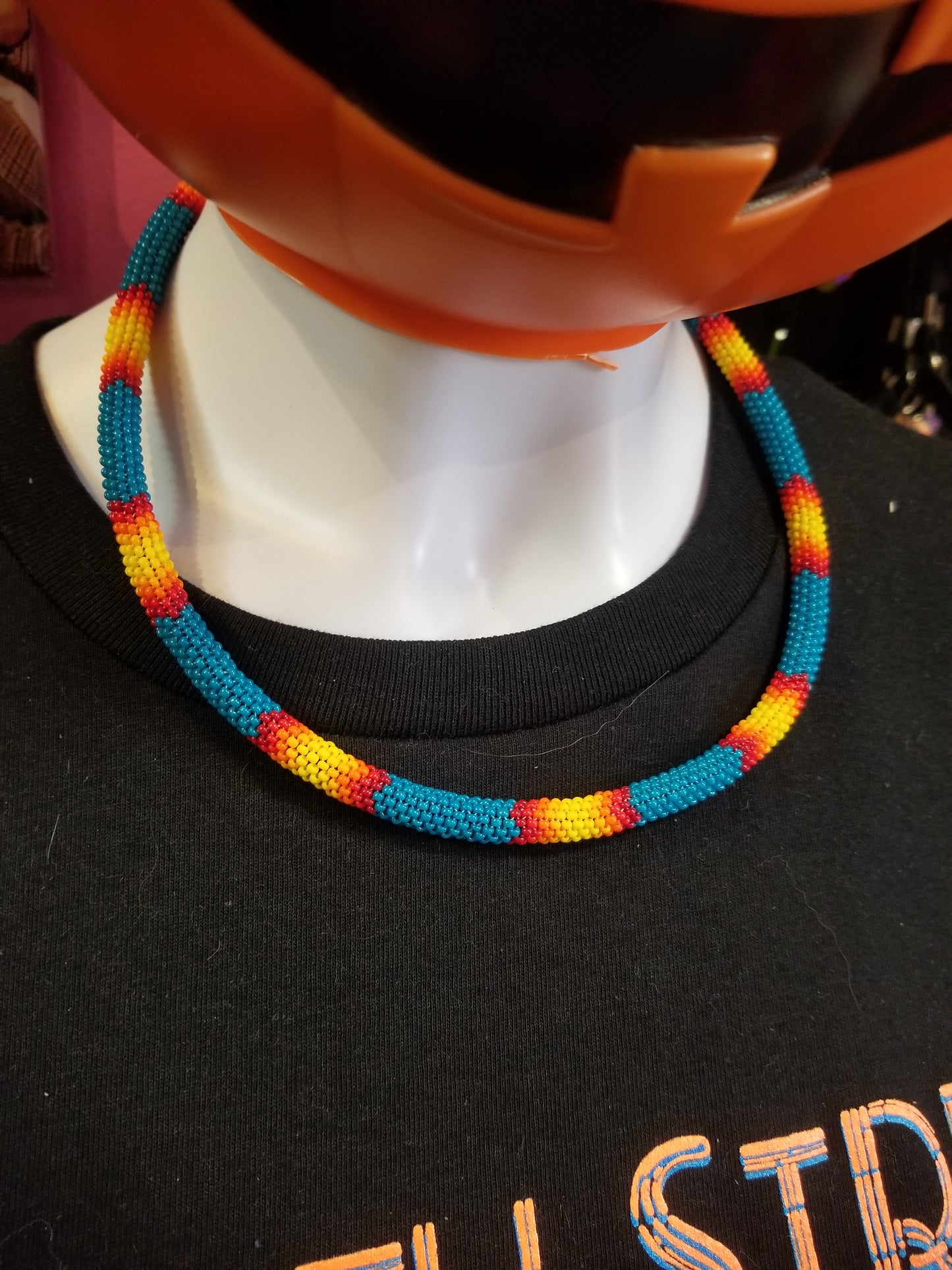 Individually Beaded ROPE NECKLACES