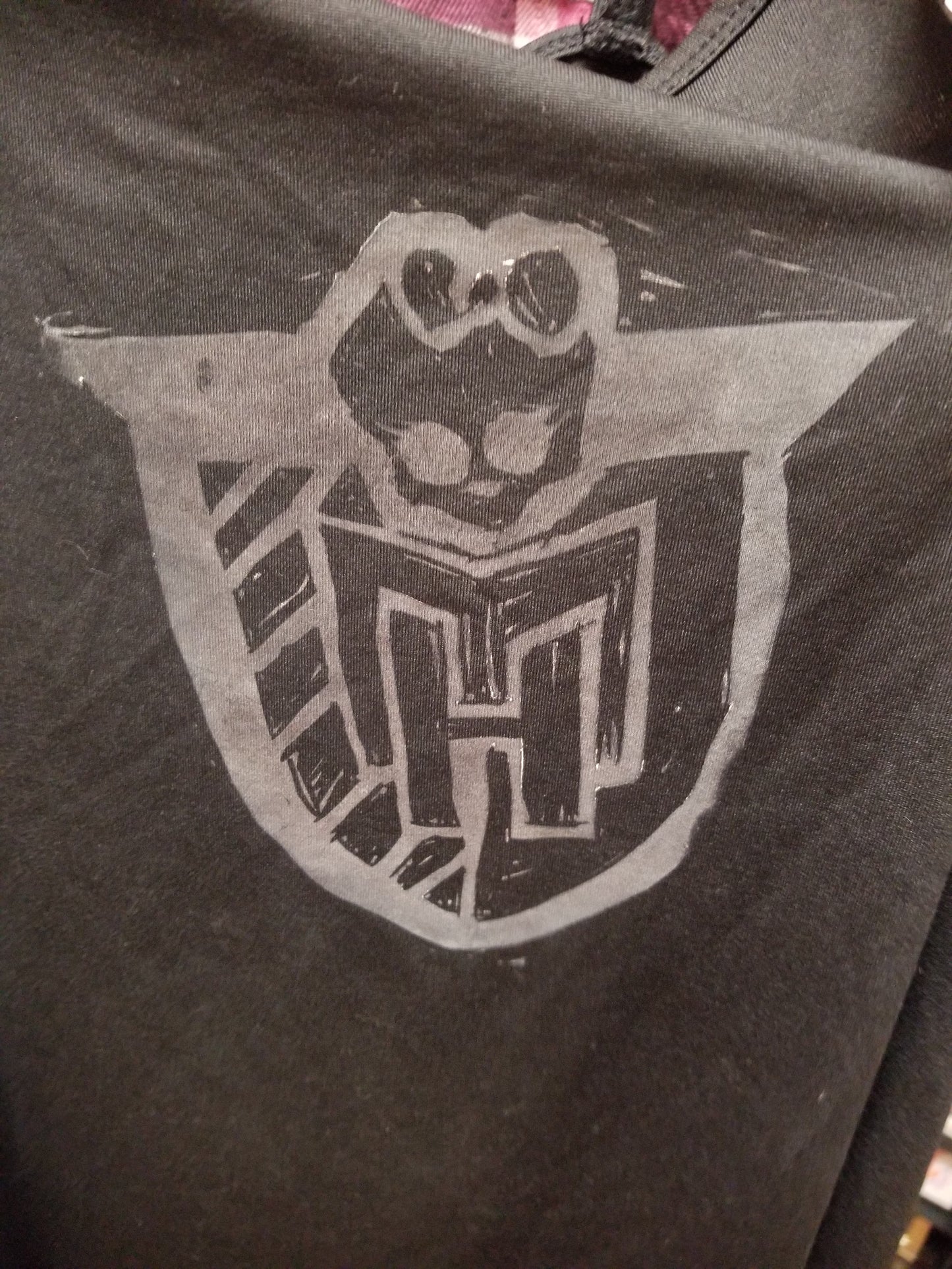 Cute Shield Print Upcycled TANK TOP