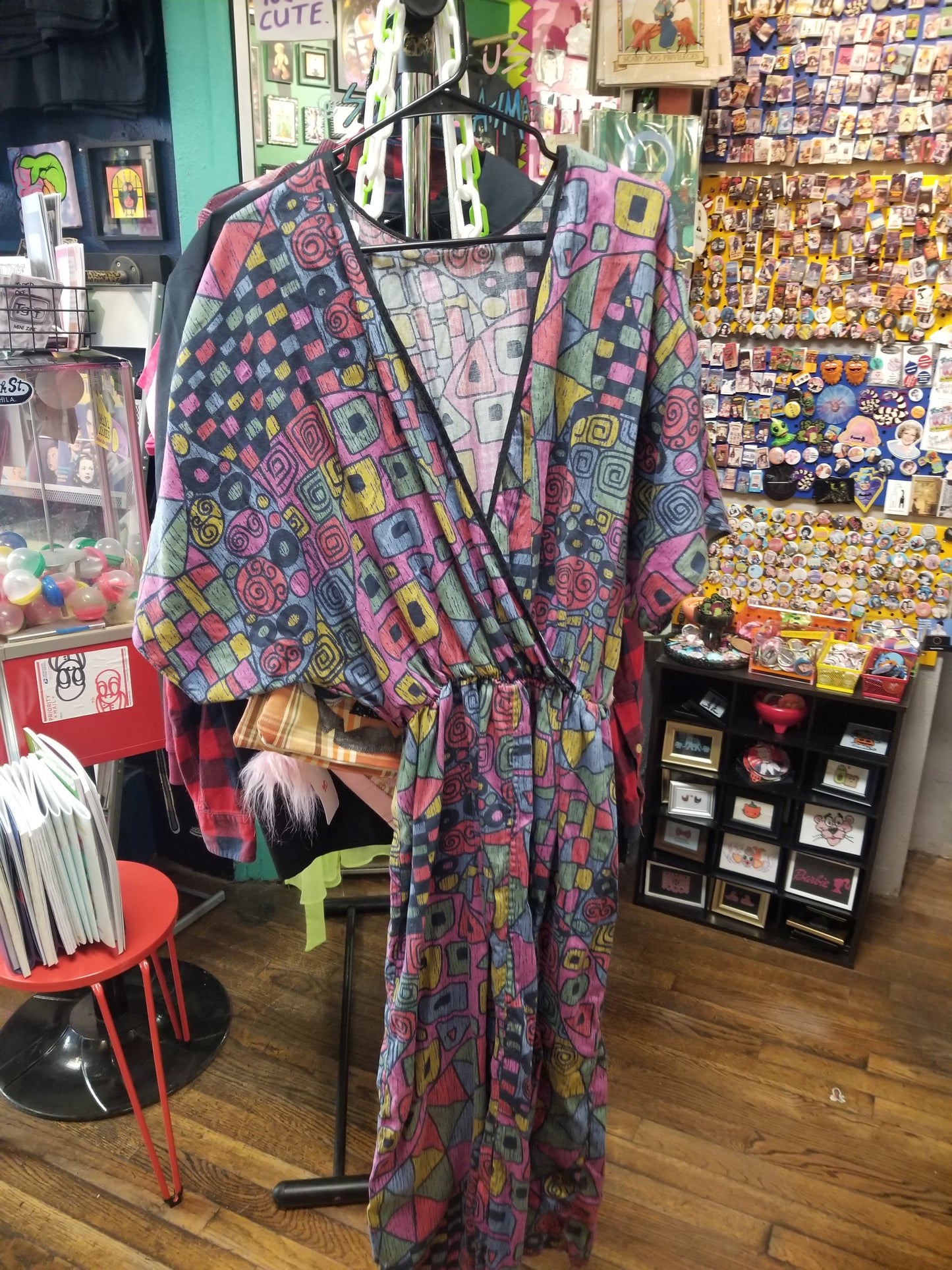 Patchwork Patterned Handmade DRESS