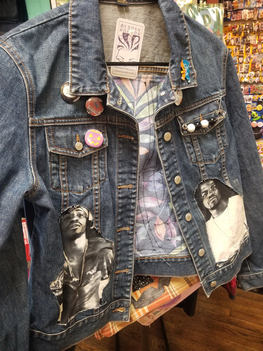 Outcast Customized Upcycled Denim Jacket