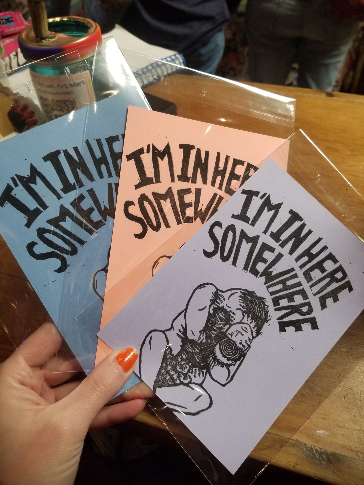 I'm In Here Somewhere PRiNT