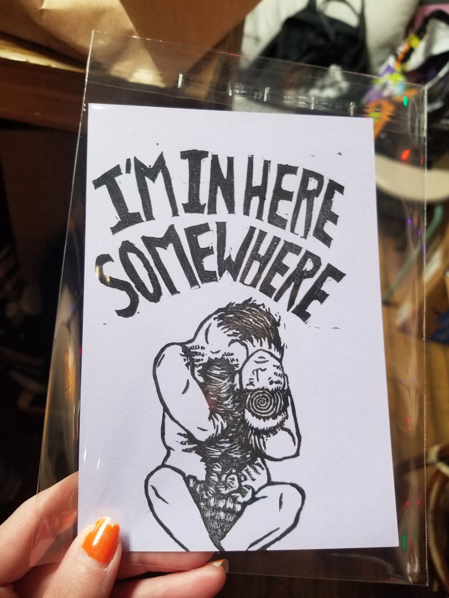 I'm In Here Somewhere PRiNT