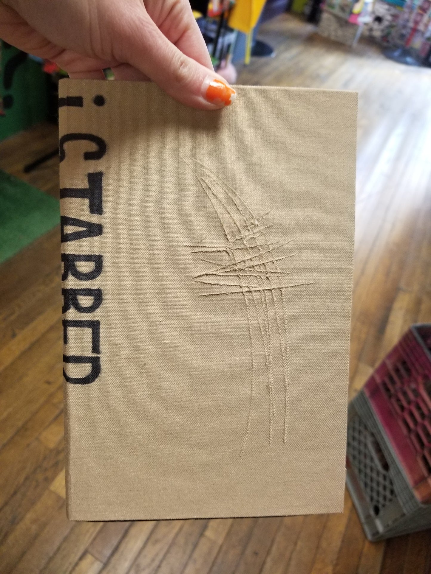 I Stabbed Hand-Bound Poetry ZiNE by Jordan Lee-Tung