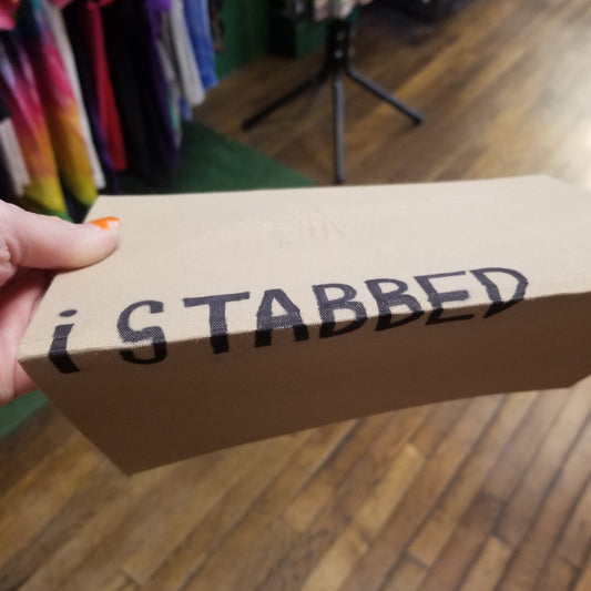 I Stabbed Hand-Bound Poetry ZiNE by Jordan Lee-Tung