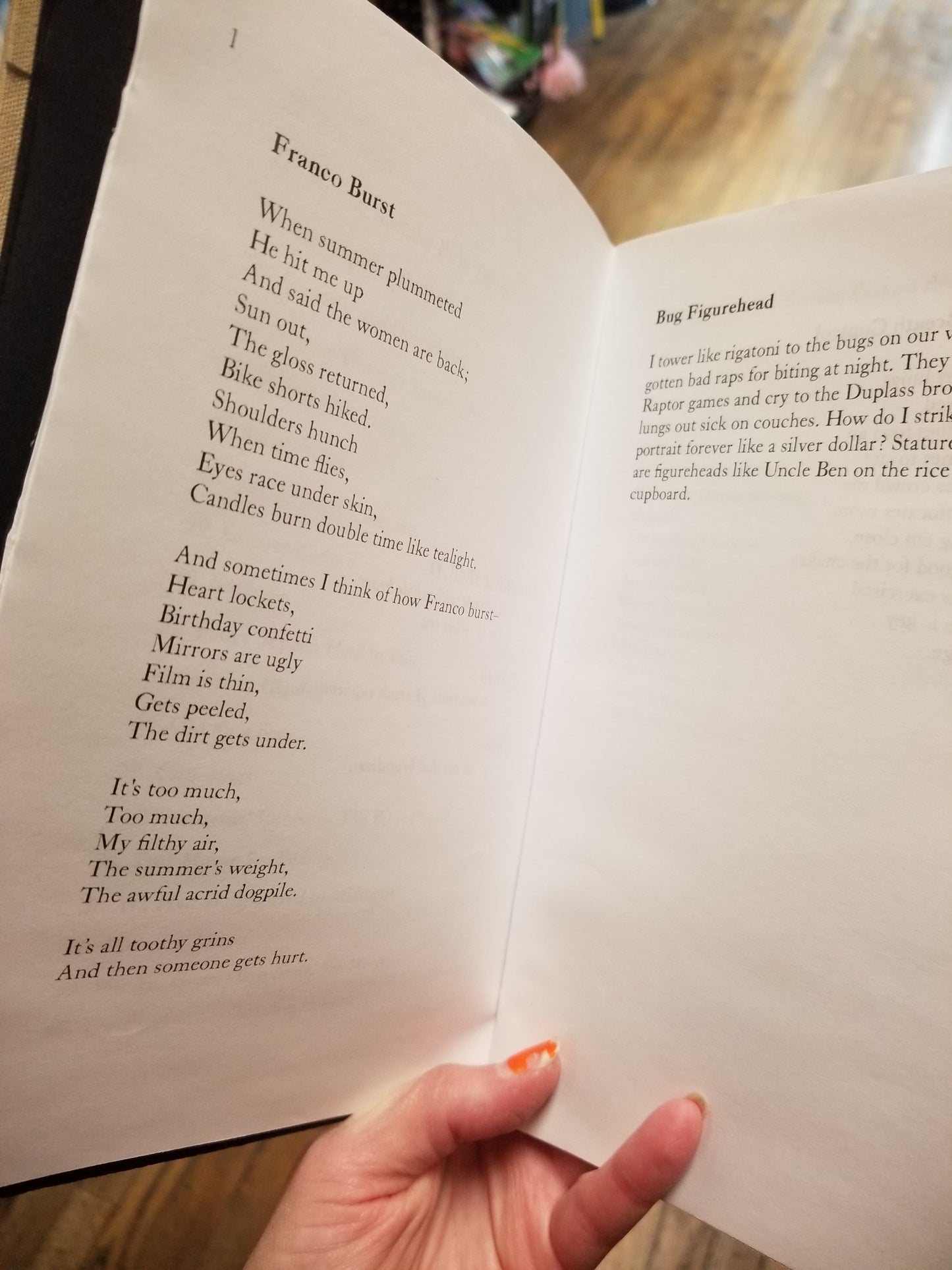 I Stabbed Hand-Bound Poetry ZiNE by Jordan Lee-Tung