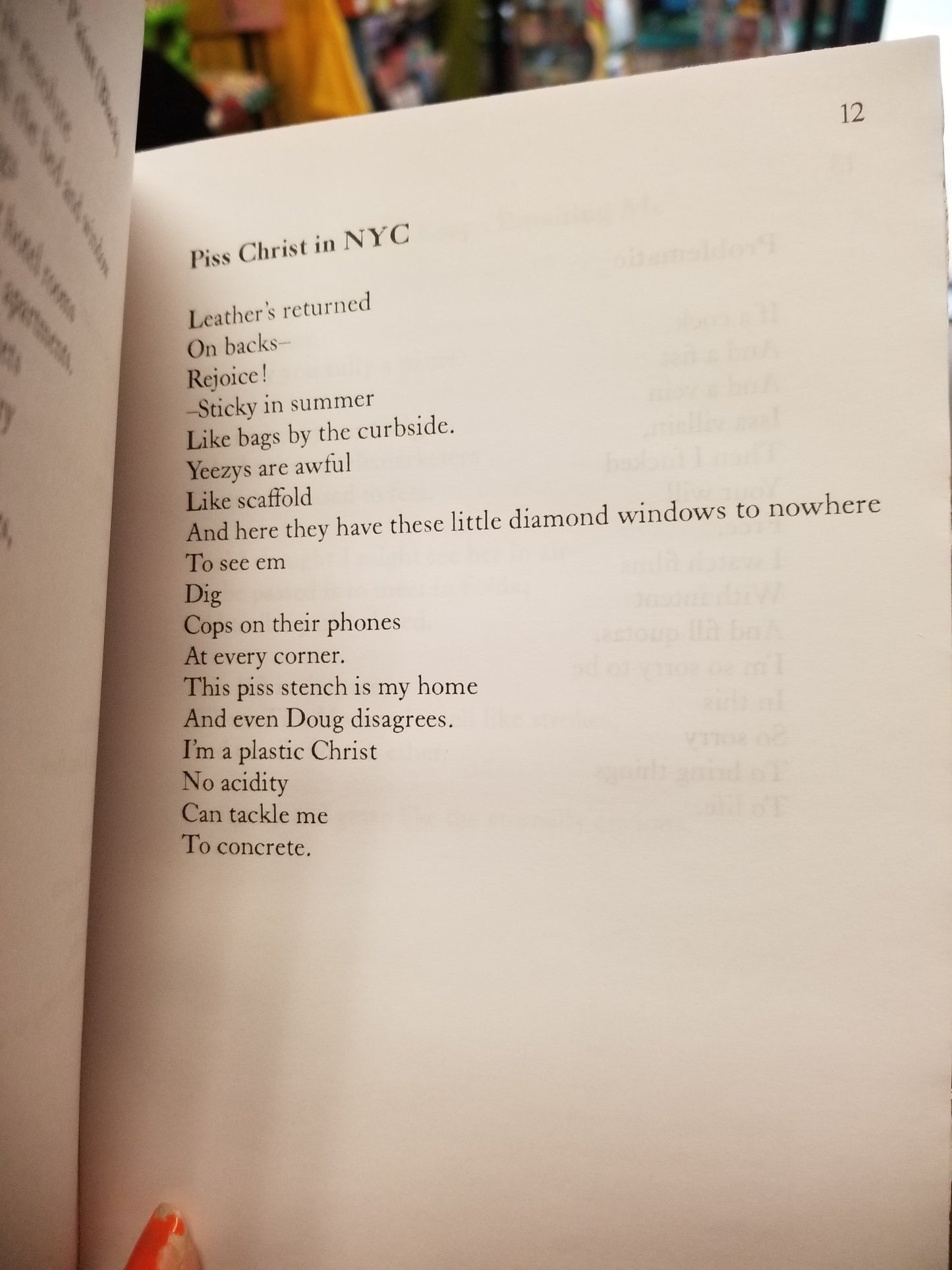 I Stabbed Hand-Bound Poetry ZiNE by Jordan Lee-Tung