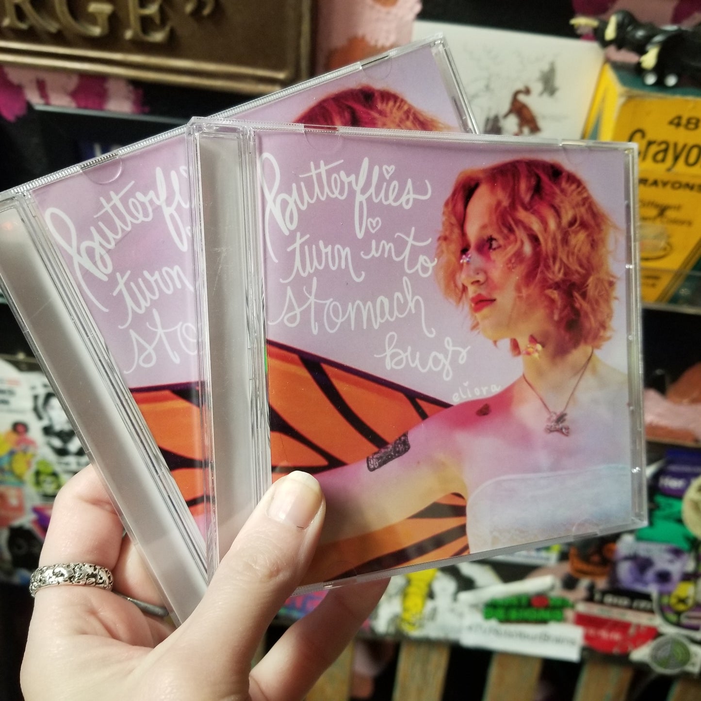 Butterflies Turn Into Stomach Bugs CD by Eliora