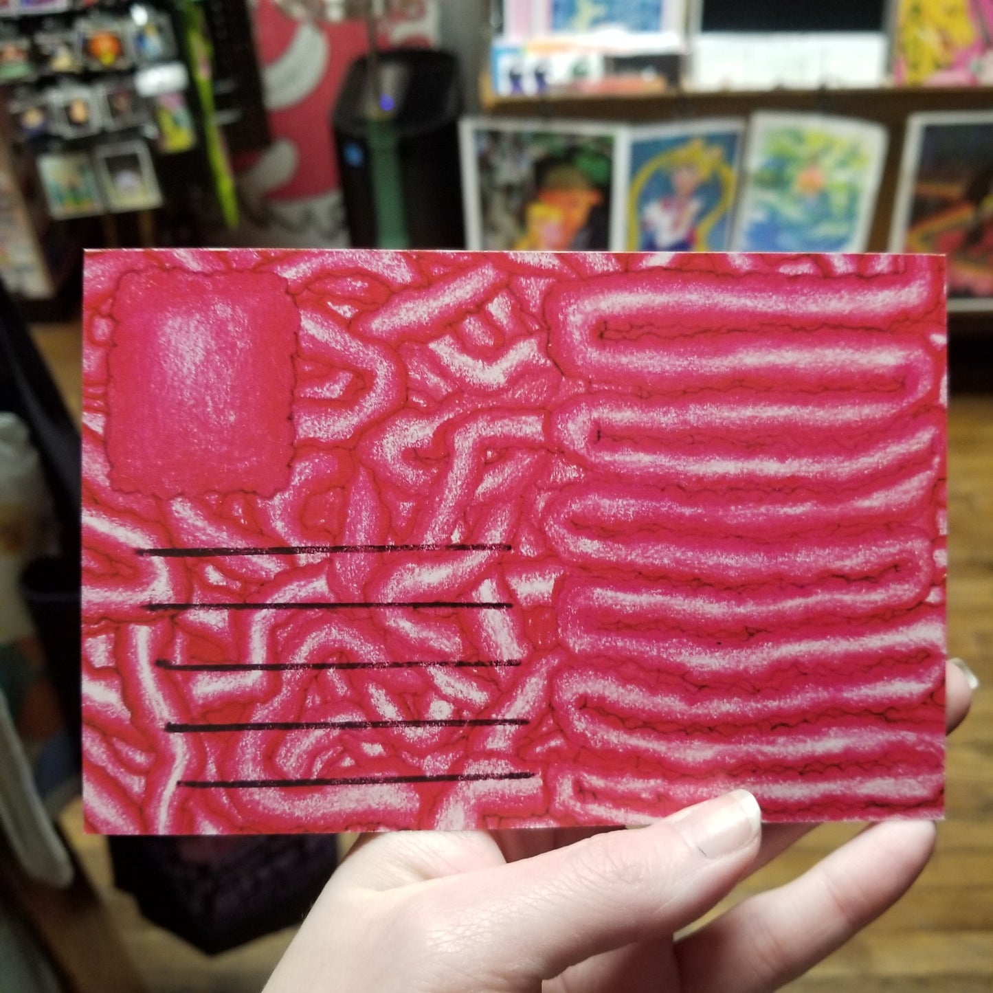 Frolic and Frot Guts POSTCARD