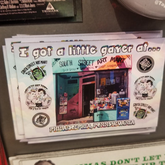 I Got A Little Gayer At South Street Art Mart Postcard MAGNET