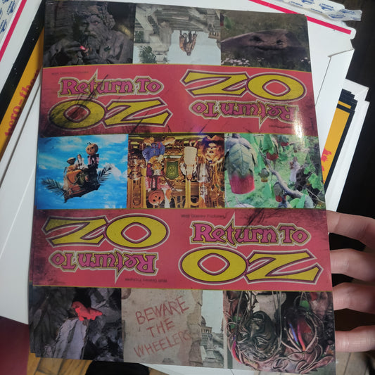 Return To Ozzzzz Parody Movie POSTER PRiNT