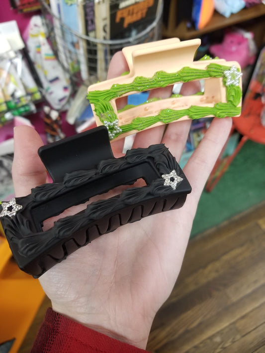 Fake Icing Piped HAIR CLIP