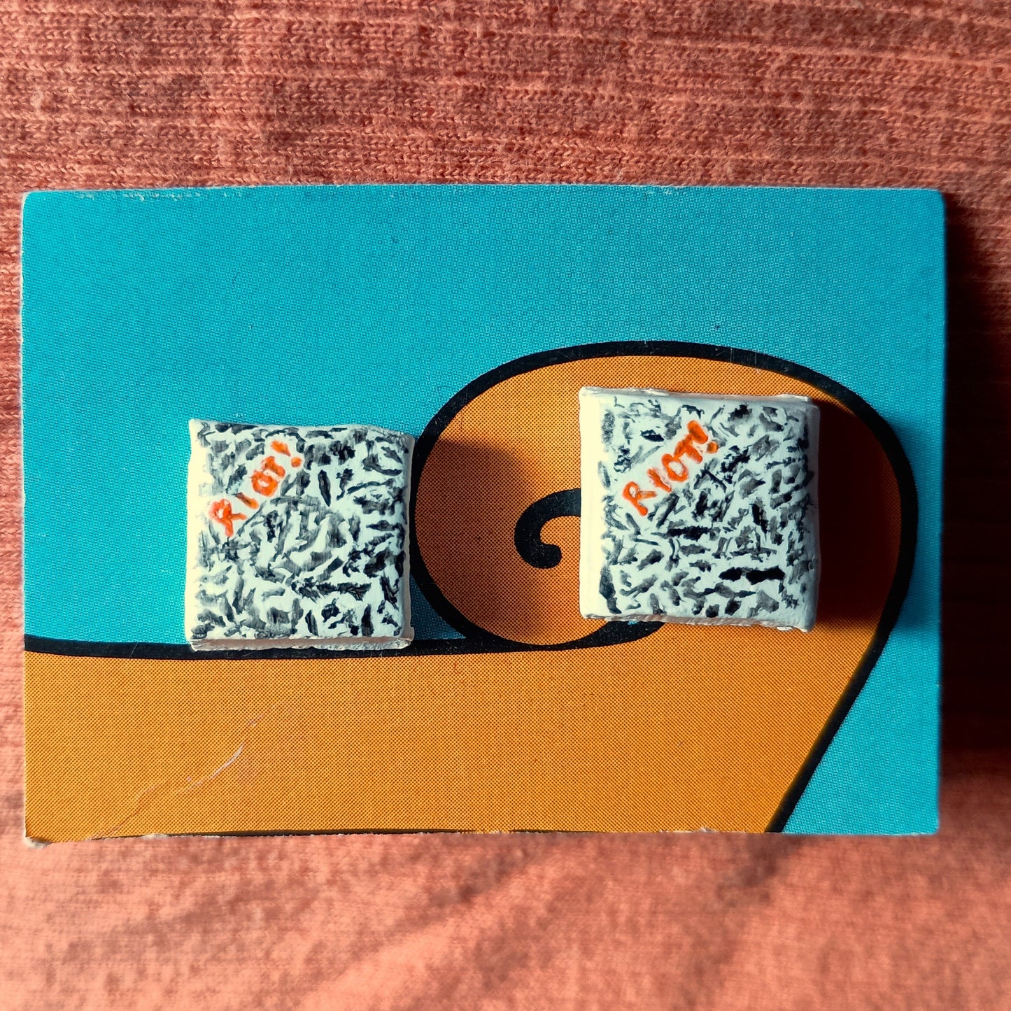 Hayley Riot Clay Post EARRINGS